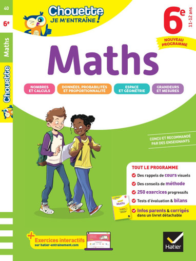 Picture of Chouette Maths 6e Nouveau Programme