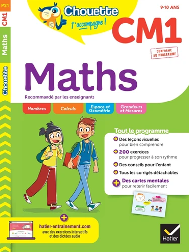Picture of Chouette T'Accompagne Maths CM1 Hatier