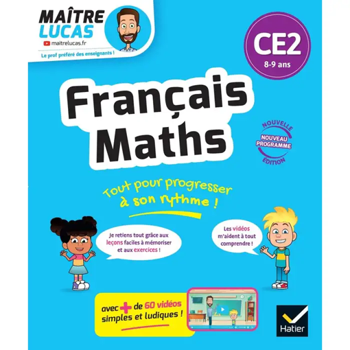 Picture of Francais Et Maths CE2 Nouveau Programme M. Lucas