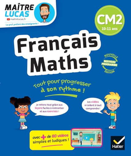 Picture of Francais Et Maths CM2 Nouveau Programme M. Lucas