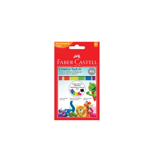 Picture of Gomme Fixe (Set of 6) Colored 50gr Faber-Castell