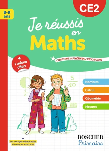 Picture of Je Reussis En Maths CE2 2025 Belin