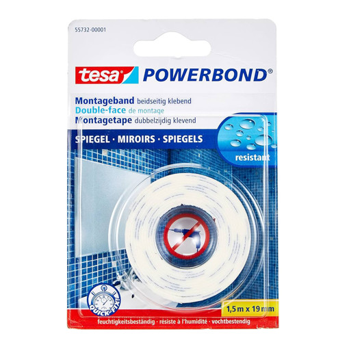 Picture of Tape Double sided 19mmx1.5m Resistant Tesa