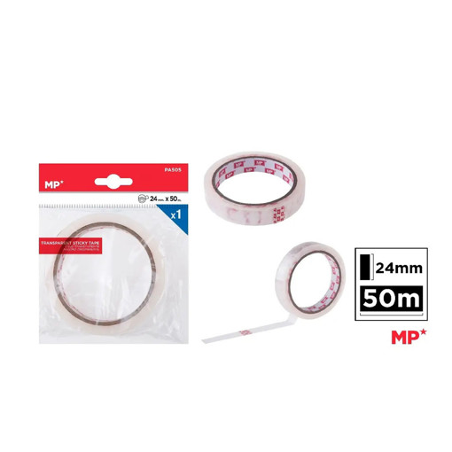 Picture of Tape Transparent Sticky Big Core 24mmx50m MP