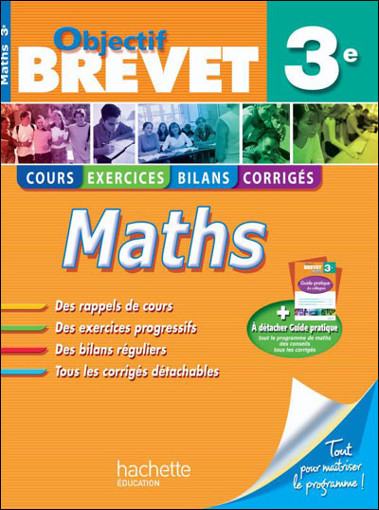 Picture of Objectif College,  Brevet  Maths  2010  Hachette