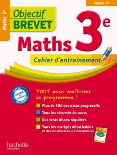 Picture of Objectif College,  Brevet Maths C.E. 2013 Hachette