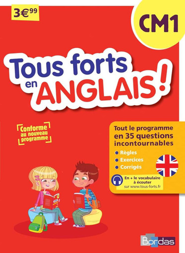 Picture of Tout Forts en Anglais CM1 Bordas 2016