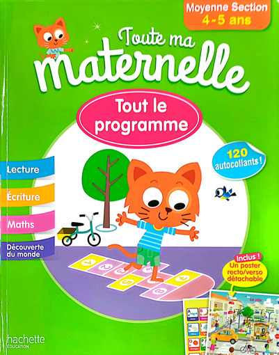 Picture of Toute ma maternelle MS 4-5 ans hachette