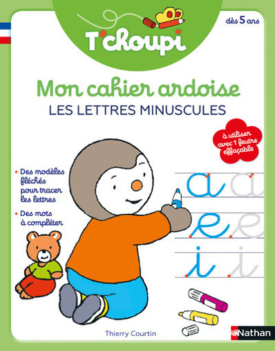 Picture of Tchoupi Mon Cahier Ardoise Les Lettres Minuscules