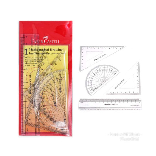 Picture of Geometry Set 15cm Faber-Castell