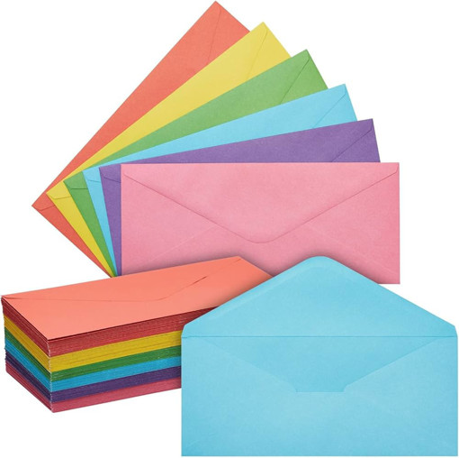 Picture of Envelopes 13x18cm (Set of 10) Assorted Colors