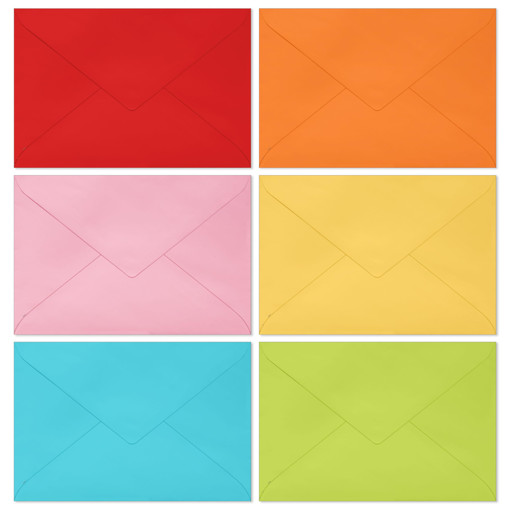 Picture of Envelopes 7X11cm (Set of 20) Assorted Colors 75g V