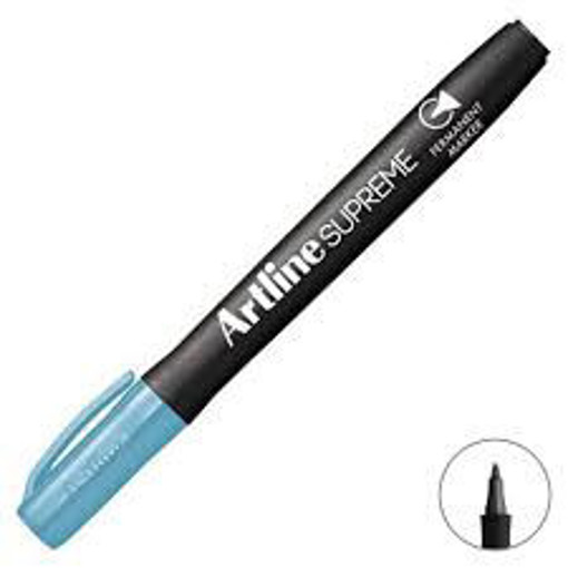 Picture of Permanent Marker Medium Metallic Blue Artline