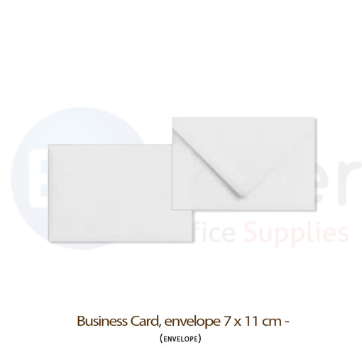 Picture of Envelopes 7x11cm (Set of 25) White 80gr Paperline