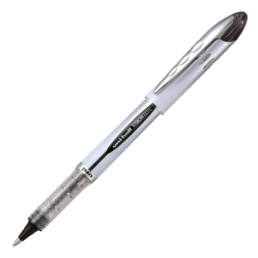 Picture of Ball Pen Black 0.8mm Uni-Ball Vision Elite