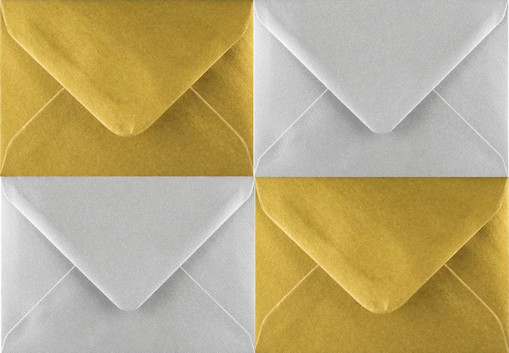 Picture of Envelopes 70x110cm Gold/Silver 75g