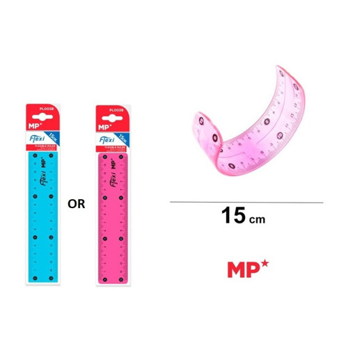 Picture of Flexible Ruler 15cm 2clrs MP