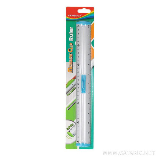 Picture of Ruler Aluminium 30cm Keyroad