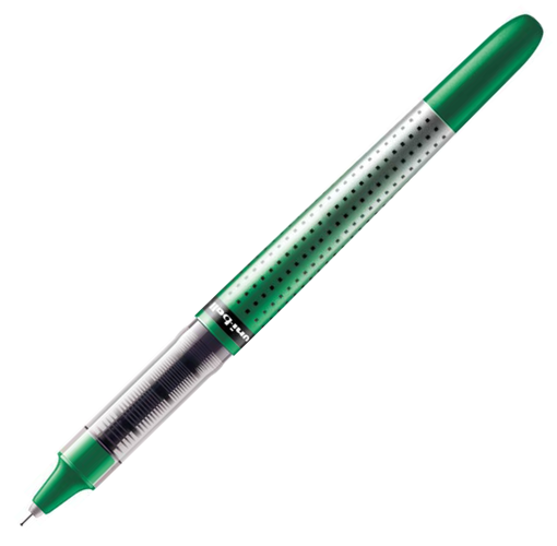 Picture of Ball Pen Fine Green Uni-Ball Eye Needle