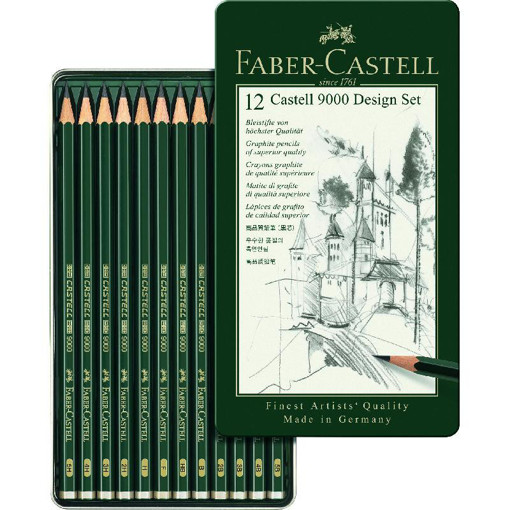 Picture of Pencil Graphit (Set of 12) Degree Creative Faber-C