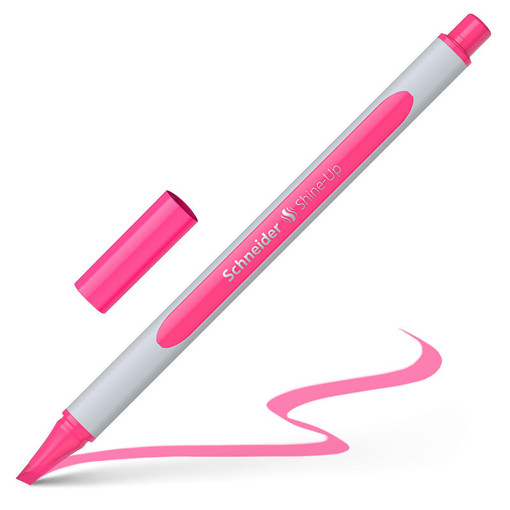 Picture of Highlighter Fluo Pink 4mm Broad Schneider