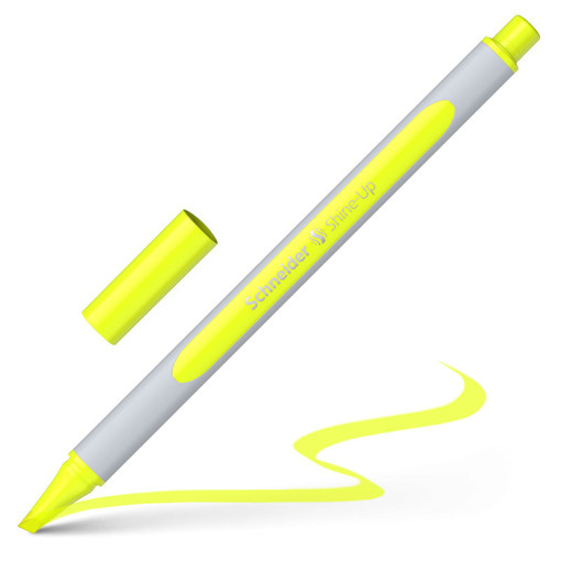 Picture of Highlighter Fluo Yellow 4mm Broad Schneider
