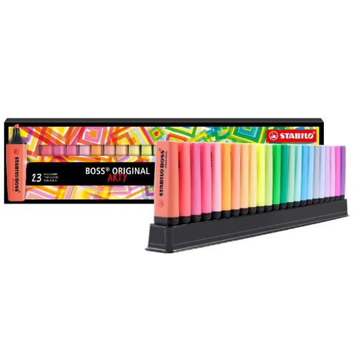 Picture of Highlighter Assorted (Set Of 23 ) Multi Colors Sta