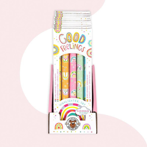 Picture of Highlighter Assorted (Set of 5) Pastel Erasable Tr