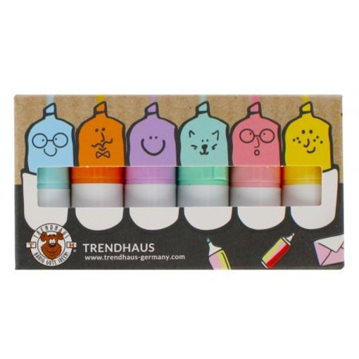 Picture of Highlighter Assorted (Set of 6) Pastel Trendhaus