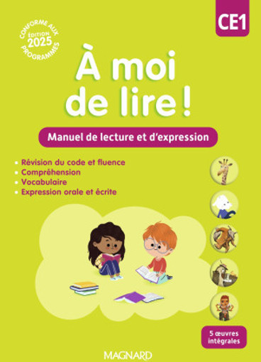 Picture of A moi de lire L. de Lecture et D'expressions CE1