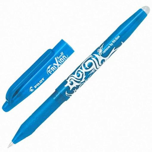 Picture of Erasable Pen Light Blue 0.7mm Frixion Pilot