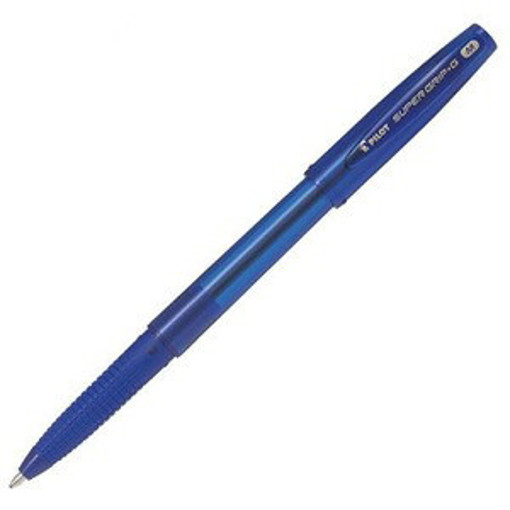 Picture of Ball Pen Blue 1mm Pilot Super Grip
