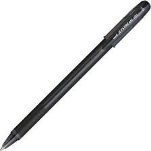 Picture of Ball Pen Black 1mm Uni Jetstream