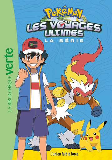 Picture of Bib Verte Pokemon, L'Union Fait La Force
