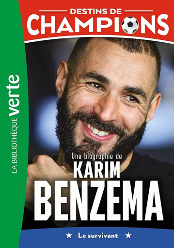 Picture of Bib Verte  Destins De Champions, Karim Benzema