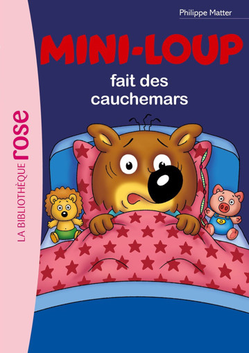 Picture of Bib Rose Mini Loup, Fait Des Cauchemars