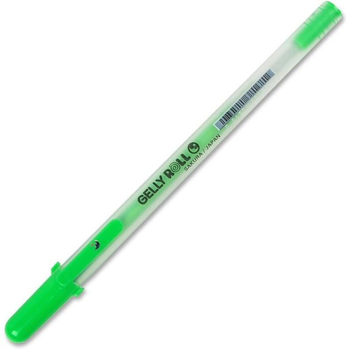 Picture of Ball Pen Fluo Green 0.5mm Gelly Sakura