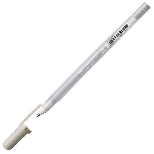 Picture of Ball Pen Light Grey 0.5mm Gelly Sakura