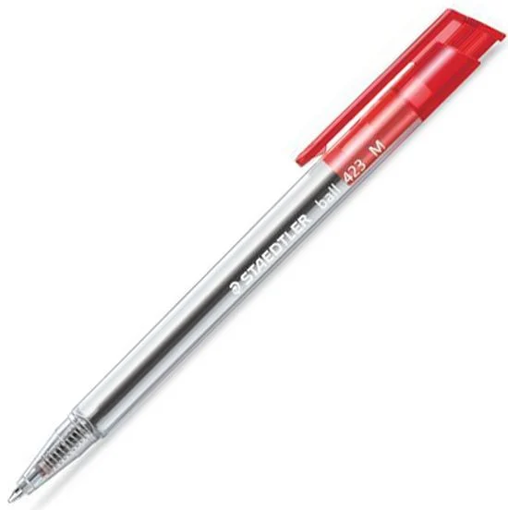 Picture of Ball Pen M Red Staedtler
