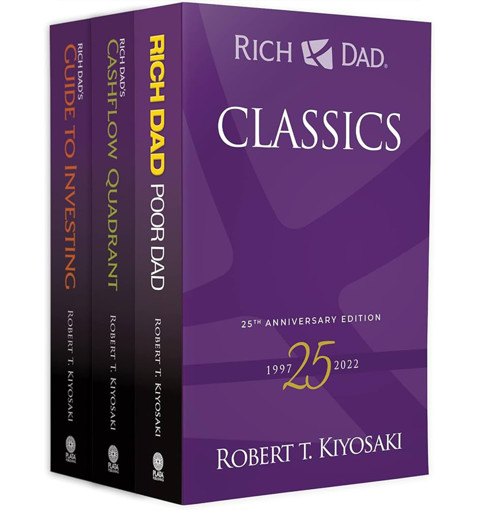 Picture of Robert Kiyosaki Rich Dad Classic Set Of 3 Books