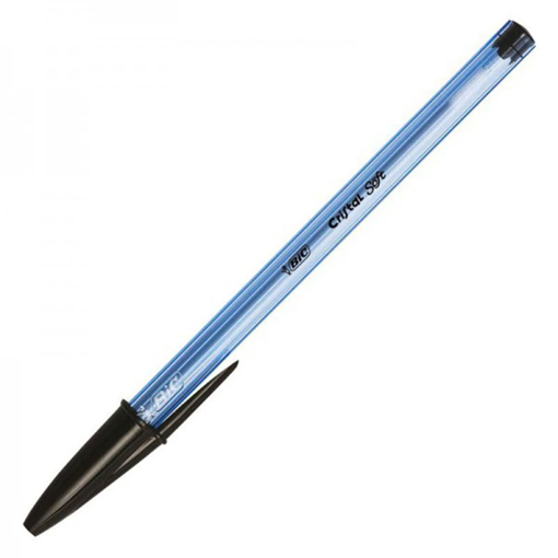 Picture of Ball Pen Soft Black Bic Cristal