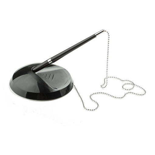 Picture of Desk Pen With Stand Black Tip Top