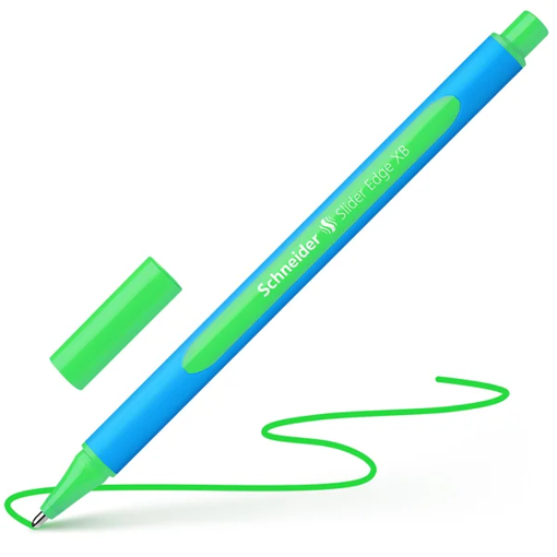 Picture of Ball Pen Green Schneider Slider Edge xb