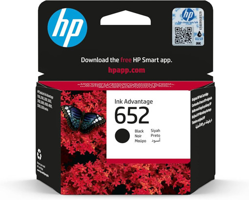 Picture of Ink Cartridge Black 652 Original HP