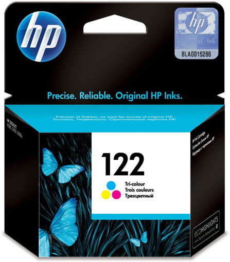 Picture of Ink Cartridge Tricolor 122 Original HP