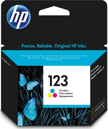 Picture of Ink Cartridge Tricolor 123 Original HP