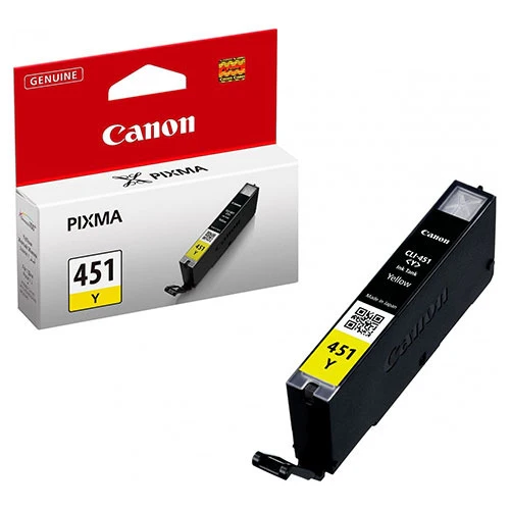 Picture of Ink Cartridge Yellow Discounted 451 Original Canon