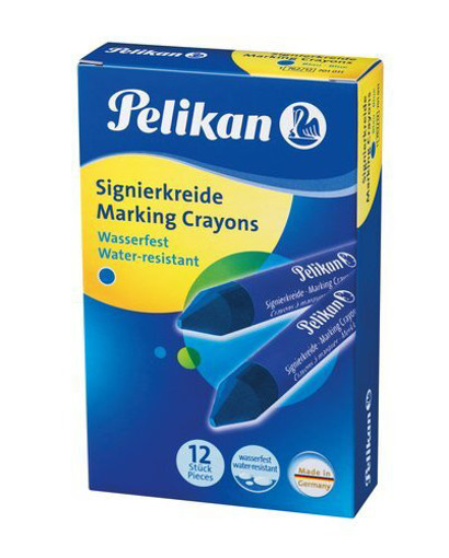 Picture of Wax pens 12colors Water Resistant Pelikan
