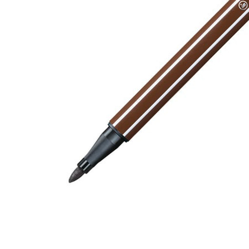 Picture of Fiber Pen Brown 1mm Stabilo Pen 68