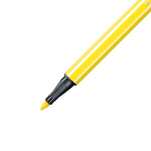 Picture of Fiber Pen Lemon Yellow 1mm Stabilo Pen 68